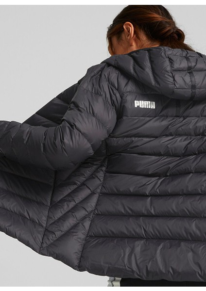 Siyah Kadın Kapüşonlu Mont 84940701-PACKLITE Down Jacket fiyatları