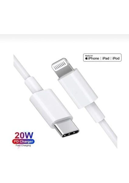 Type-C (Usb-C) To Lightning Şarj Kablosu 20W Data Transfer ve Hızlı Şarj Kablosu 2 Metre Beyaz Iphone 14/13/12/11 Pro Max Mini X/xr/xs/x/8/7/6/6s/se Plus Serileriyle Uyumlu Pd Iphone fiyatları