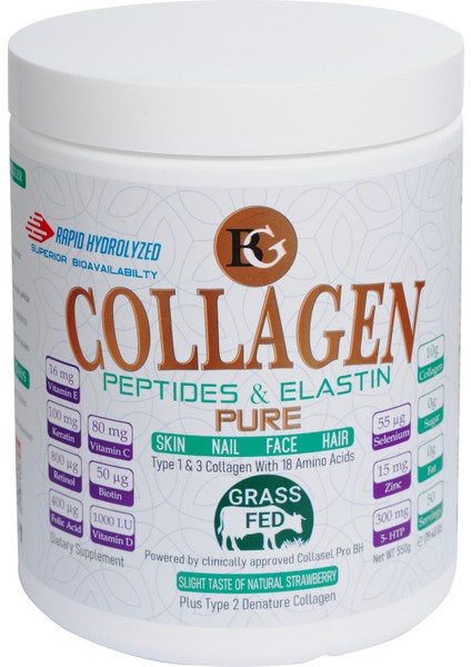 Collagen Peptides & Elastin – Pure Collasel