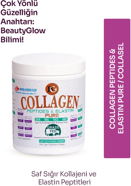 Collagen Peptides & Elastin – Pure Collasel
