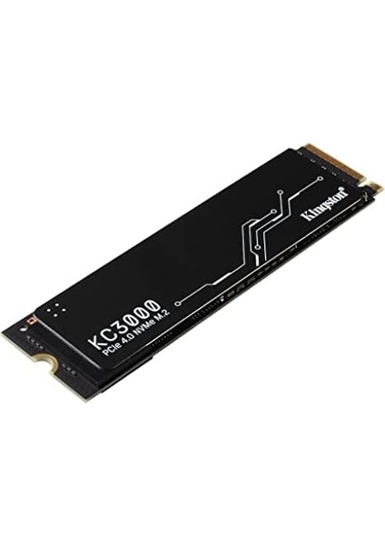 KC3000 Pcie 4.0 Nvme M.2 SSD - Masaüstü ve Dizüstü Bilgisayarlar Için Yüksek Performanslı Depolama -SKC3000S/2048G, SKC3000D2048G, Siyah, 2048GB, Katı Hal Sürücüsü