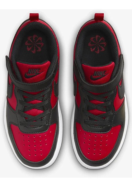 Siyah - Kırmızı Erkek Çocuk Yürüyüş Ayakkabısı DV5457-600 Court Borough Low Ps fırsatları