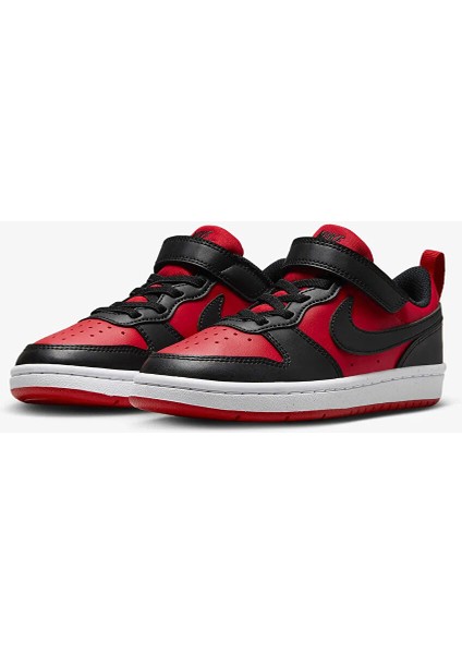 Siyah - Kırmızı Erkek Çocuk Yürüyüş Ayakkabısı DV5457-600 Court Borough Low Ps indirimleri