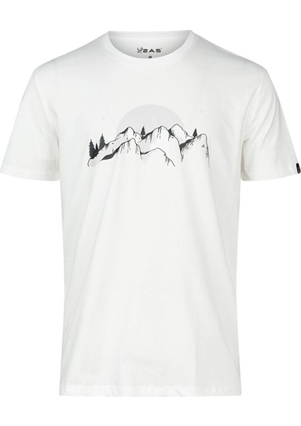 Alex Baskılı Erkek Sıfır Yaka T-Shirt