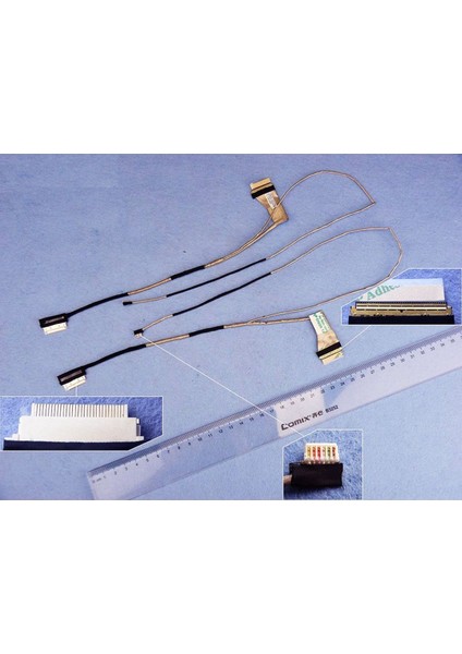 Toshiba Uyumlu Satellite C850-168 C850-175 C850-19D LCD Ekran Data Kablosu / 1.versiyon