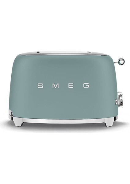 50's Style TSF01EGMEU Special Edition Mat Zümrüt Yeşil Ekmek Kızartma Makinesi