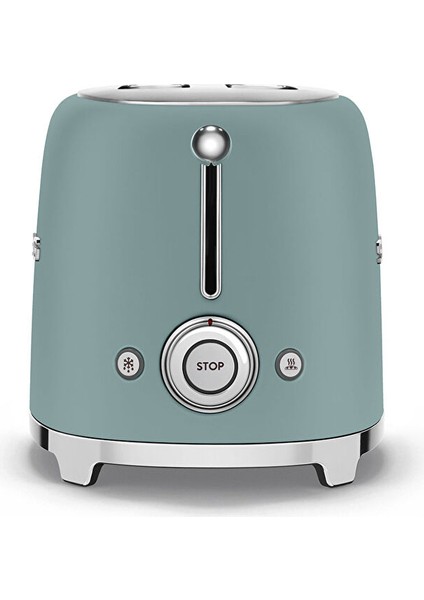 50's Style TSF01EGMEU Special Edition Mat Zümrüt Yeşil Ekmek Kızartma Makinesi fırsatları