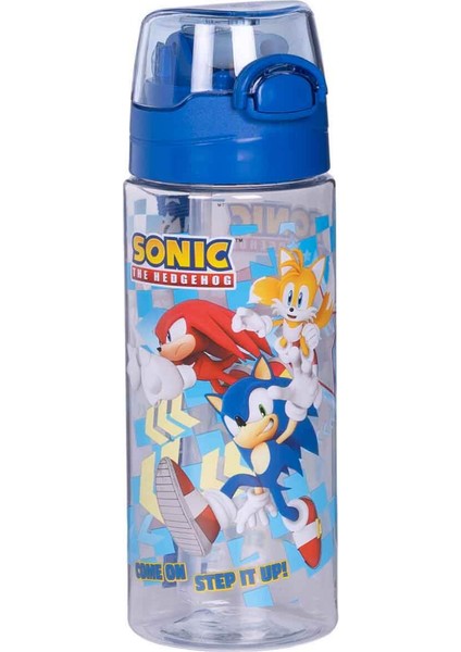 500 ml Sonicli Suluk Matara Kalın Pipetli Mavi 1 Adet