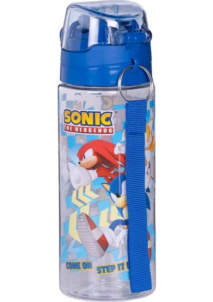 500 ml Sonicli Suluk Matara Kalın Pipetli Mavi 1 Adet