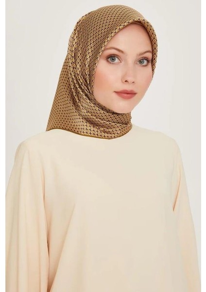 Armine Ipek Eşarp 2025 Kış - 9210-33 Hardal Twill