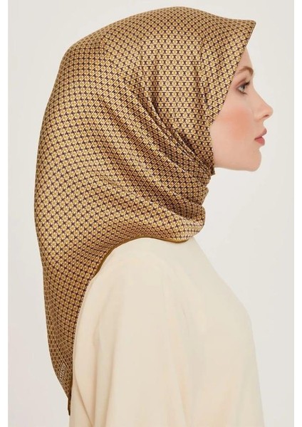 Armine Ipek Eşarp 2025 Kış - 9210-33 Hardal Twill fiyatları