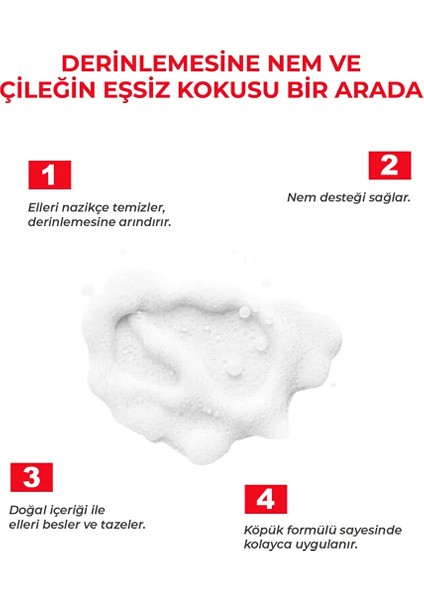 Nemlendirici Çilekli Köpük Sabun 300 ml