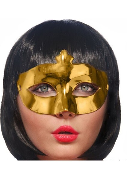 Altın Renk Ekstra Parlak Balo Maskesi fiyatları