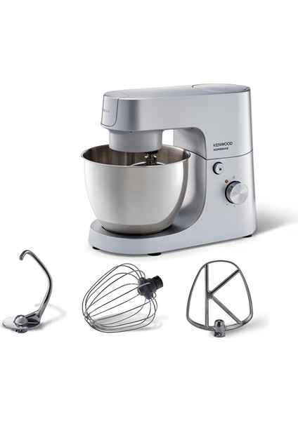 KHH01.000SI Homebake 1400W 5l Mutfak Şefi Stand Mikser Gümüş indirimleri