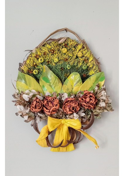 Narin El Yapımı Kapı Süsü Duvar Aksesuarı 35×35