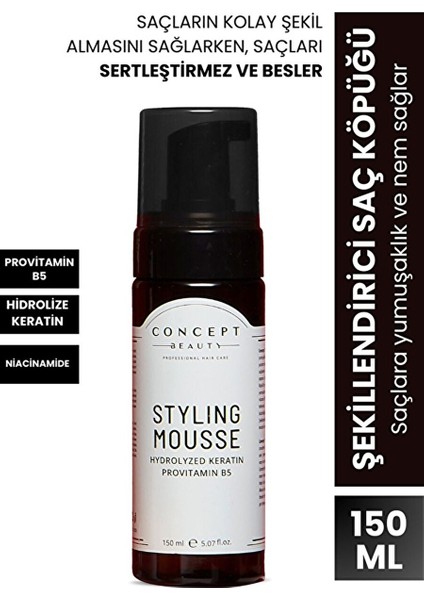 Şekillendirici Saç Köpüğü (150 Ml)