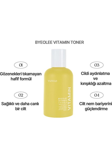 Vitamin Kompleks Kore Tonik Gözenek Canlandırıcı Karşıtı Besleyici 130 ml fırsatları