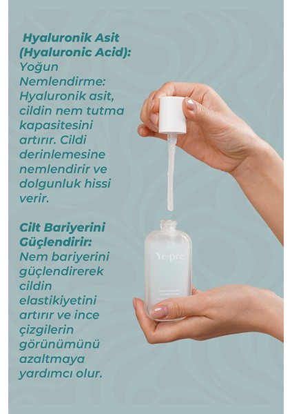 Huş Ağacı Özü ve Hyalüronik Asit Içeren Kore Nemlendirici Yatıştırıcı Serum 50ML modelleri