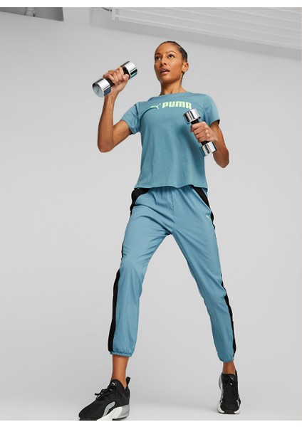 Mavi Kadın T-Shirt Puma Fıt Ultrabreathe Tee