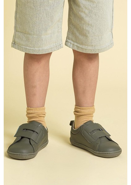 Smart Walker Casual Süper Mat Haki Barefoot Çocuk Ayakkabı modelleri