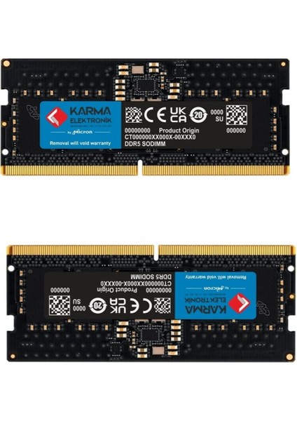 Lenovo Uyumlu 83GS007WTR34 8gb Ram Bellek