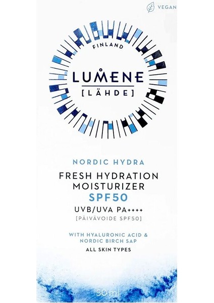 Fresh Hydration Moisturizer Spf 50 - Tazeleyici & Güneş Koruyucu Yoğun Nemlendirici Krem Spf 50 modelleri