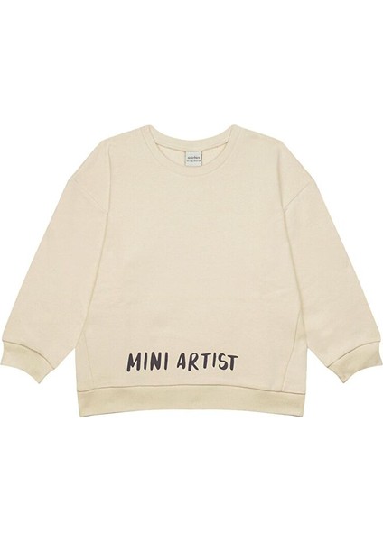 "mini Artist" Sweatshirt Eşofman Set fırsatları