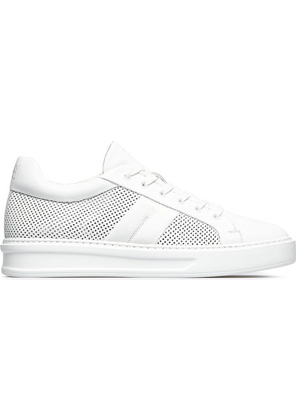 Beyaz Erkek Deri Sneaker FU0459.A08ZIPNBA100