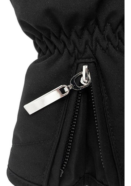 Selina Goretex Kadın Kayak Eldiveni Siyah