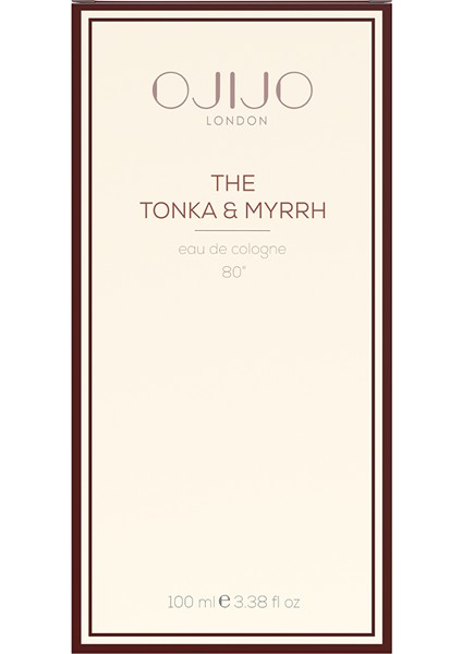 Tonka & Myrrh Kolonya 100 ml - 80° Edc