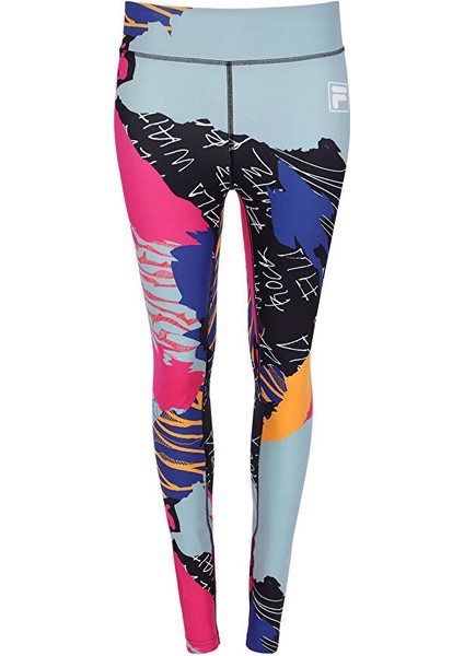 Kadın Tayt Allover Print Leggings LW411144
