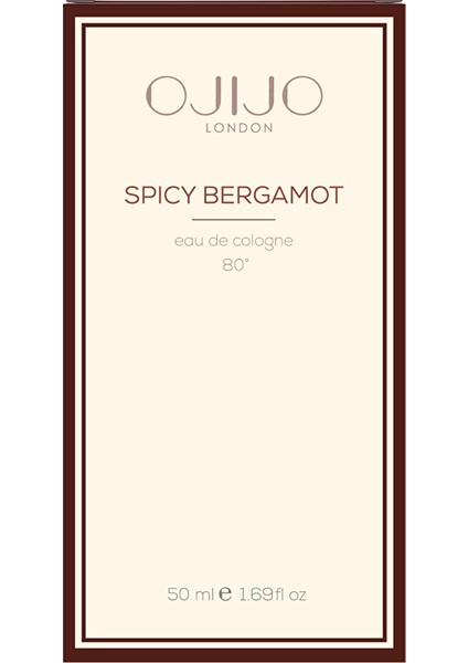 Spicy Bergamot Kolonya 50 ml - 80° Edc