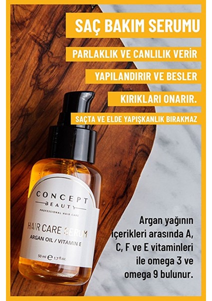 Saç Bakım Serumu - Argan Yağı (50 Ml)