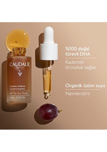Güneşsiz Bronzlaştırıcı Damla 15 ml