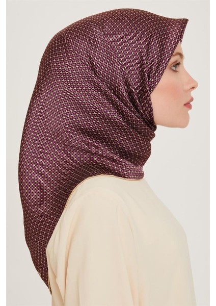 Armine Ipek Eşarp 2025 Kış - 9210-83 Mürdüm Twill fiyatları