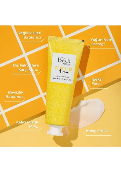Gold Aura Yoğun Nemlendirici El Kremi 30 ml