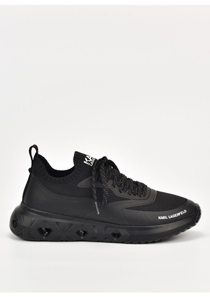 Siyah Erkek Sneaker K/kıte Run Knit Sock Lo