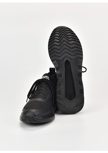 Siyah Erkek Sneaker K/kıte Run Knit Sock Lo fırsatları