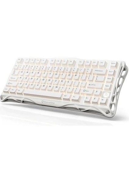 Mercury K1 Lite Rgb Kablosuz Mekanik Gaming Klavye, Ingilizce Q (Beyaz) fiyatları