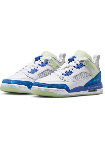Beyaz Erkek Çocuk Basketbol Ayakkabısı HJ5979-100-JORDAN Spızıke Low Ss (G modelleri