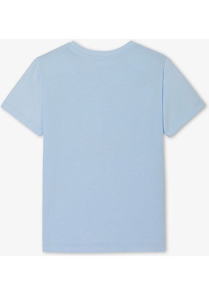 Kız Çocuk Bulut Baskılı T-Shirt fiyatları