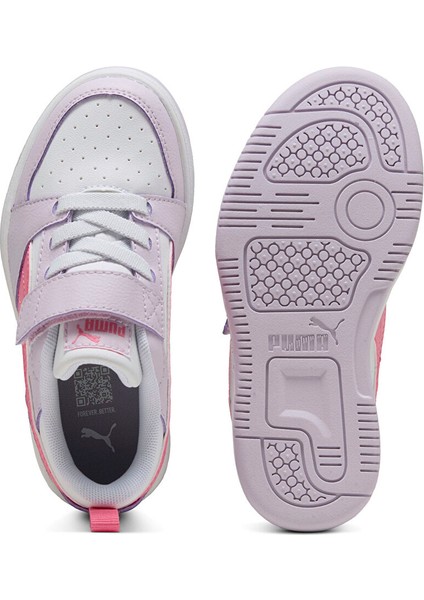 Lila Kız Çocuk Yürüyüş Ayakkabısı 39741922-PUMA Rebound V6 Lo Ac+ Ps indirimleri