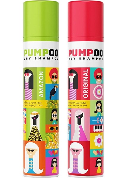 Orijinal Kuru Şampuan + Kuru Şampuan Amazon 200 ml