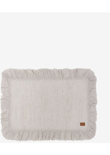 Frilled Linen 2'li Servis Altlığı Naturel 30X45 fiyatları