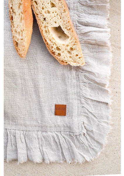Frilled Linen 2'li Servis Altlığı Naturel 30X45 indirimleri