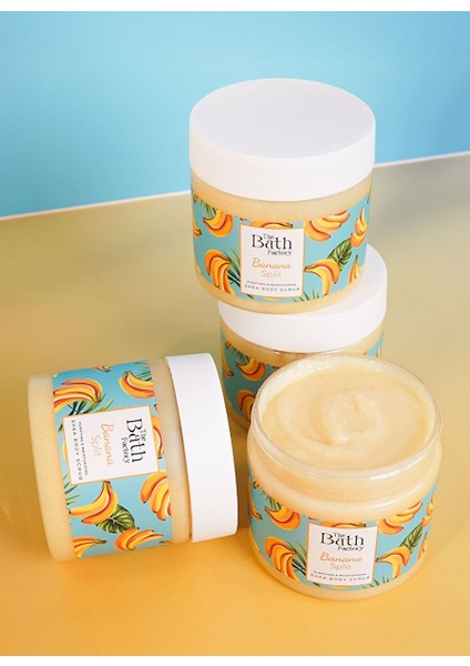 Nemlendirici ve Arındırıcı Vücut Peelingi - Muz Aromalı 300GR fırsatları