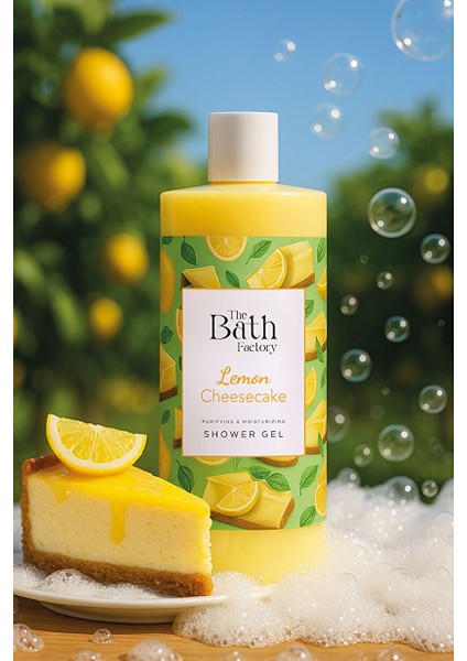 Nemlendirici ve Besleyici Limon Cheesecake Duş Jeli 400 ml