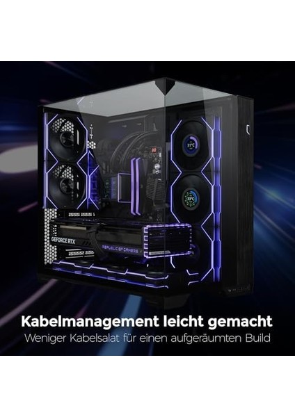 Li Unı Fan Tl Wıreless LCD 3X120MM Siyah Kasa Fanı (G99.12TLLCD1W3B.00) modelleri