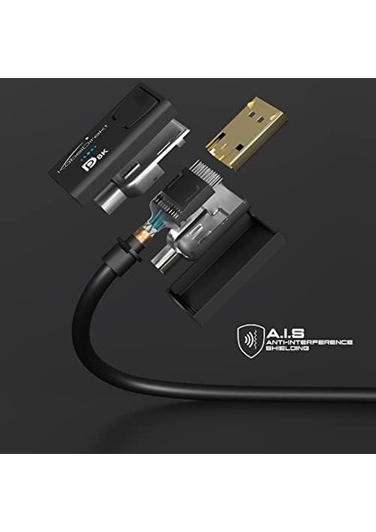 - 2m - Displayport Kablosu, Dp 1.4, Vesa Sertifikalı (60Hz'de 8k, 144hz, HDR10-OYUN Monitörleri Için Ideal, Freesync/g-Sync, Resmi Olarak Vesa Yönergelerine Göre Test Edilmiştir, Siyah) modelleri