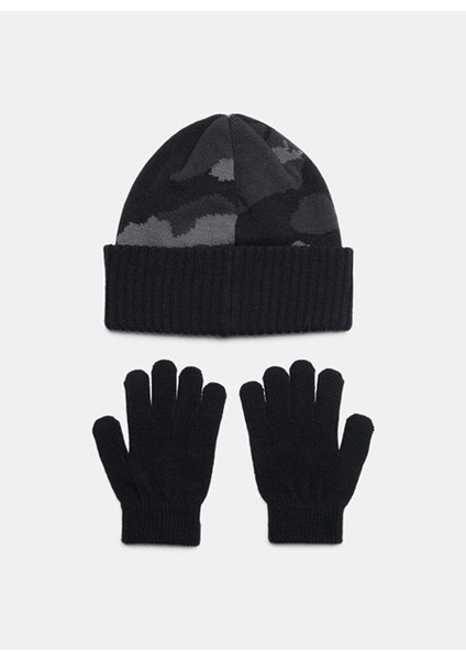 Siyah Erkek Çocuk Eldiven-Bere Takımı 1386641-001-B Beanie/glove Combo fiyatları